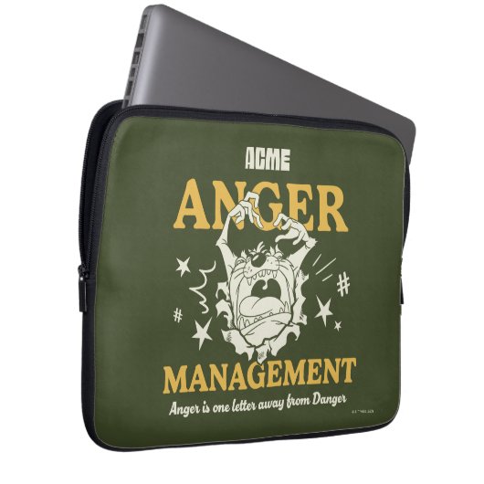 LOONEY TUNES™ |TAZ™ ACME Anrufermanagement Laptopschutzhülle (Vorne Rechts)