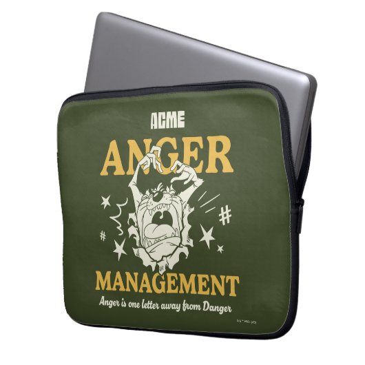 LOONEY TUNES™ |TAZ™ ACME Anrufermanagement Laptopschutzhülle (Vorderseite Links)