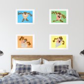 LOONEY TUNES™ TAZ™ BILDERWAND SETS (Schlafzimmer)