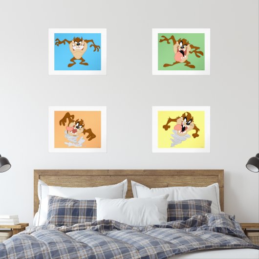 LOONEY TUNES™ TAZ™ BILDERWAND SETS (Schlafzimmer)