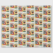 LOONEY TUNES™ TAZ™ Naughty Not Nice Geschenkpapier (Flach)