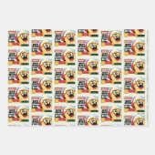 LOONEY TUNES™ TAZ™ Naughty Not Nice Geschenkpapier Set (Vorderseite 2)