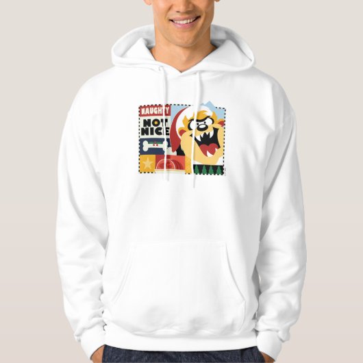 LOONEY TUNES™ TAZ™ Naughty Not Nice Hoodie (Vorderseite)
