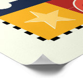 LOONEY TUNES™ TAZ™ Naughty Not Nice Poster (Ecke)