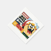 LOONEY TUNES™ TAZ™ Naughty Not Nice Serviette (Ecke)