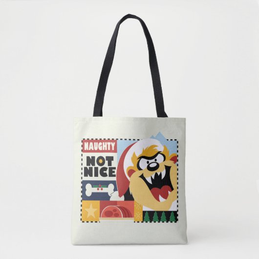 LOONEY TUNES™ TAZ™ Naughty Not Nice Tasche (Vorderseite)