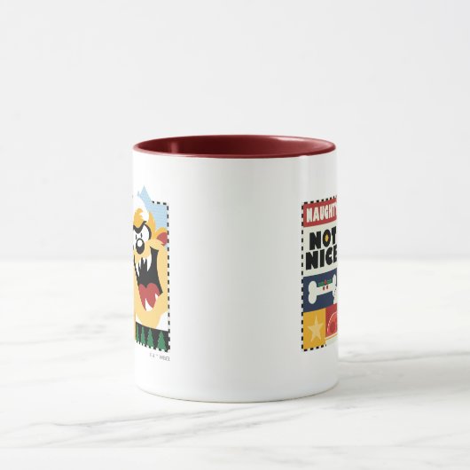 LOONEY TUNES™ TAZ™ Naughty Not Nice Tasse (Zentrum)