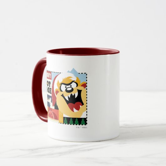 LOONEY TUNES™ TAZ™ Naughty Not Nice Tasse (Vorderseite Links)