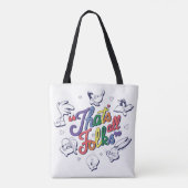 LOONEY TUNES™ - That's All Folks! Pride Badge Tasche (Rückseite)
