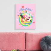 LOONEY TUNES™ - That's All Folks! Pride Bullseye Leinwanddruck (Insitu (Wohnzimmer))