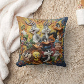 Looney Tunes Throw Cushion Kissen (Decke)