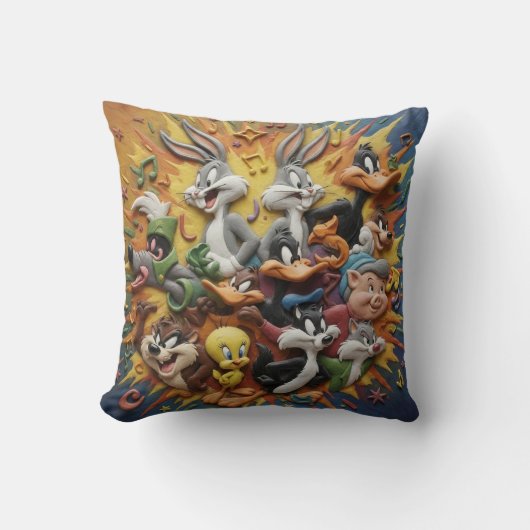 Looney Tunes Throw Cushion Kissen (Vorderseite)