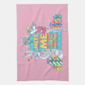 LOONEY TUNES™ | Treffen Sie mich unter dem Mistlet Geschirrtuch (Vertikal)