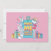 LOONEY TUNES™ | Treffen Sie mich unter dem Mistlet Mitteilungskarte (Vorderseite)