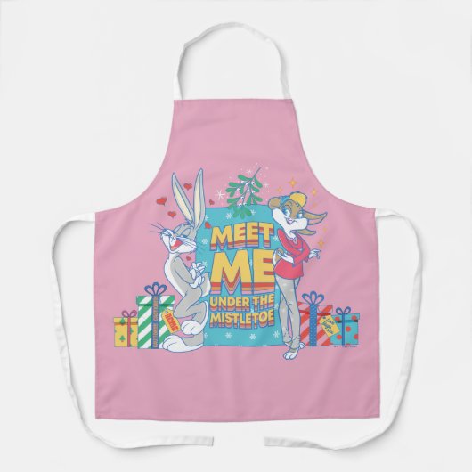 LOONEY TUNES™ | Treffen Sie mich unter dem Mistlet Schürze (Vorderseite)