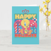 LOONEY TUNES™ | TWEETY™ Happy Holidays Karte (Gelbe Blume)