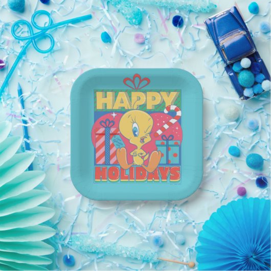 LOONEY TUNES™ | TWEETY™ Happy Holidays Pappteller (Party)