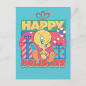 LOONEY TUNES™ | TWEETY™ Happy Holidays Postkarte (Vorderseite)