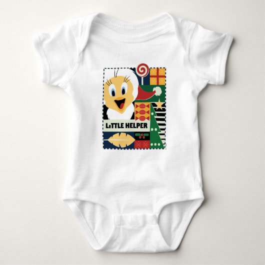 LOONEY TUNES™ TWEETY™ Little Helper Baby Strampler (Vorderseite)