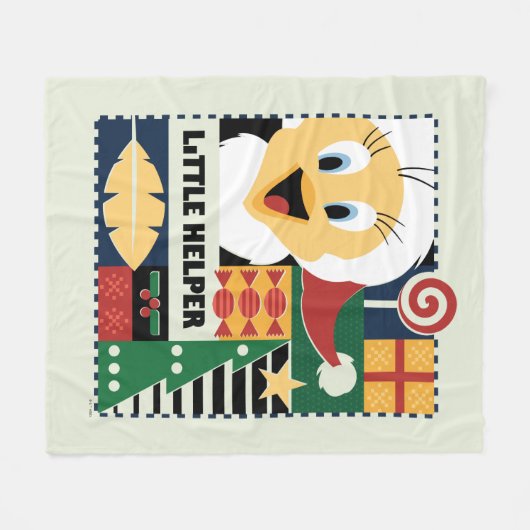 LOONEY TUNES™ TWEETY™ Little Helper Fleecedecke (Vorderseite (Horizontal))