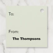 LOONEY TUNES™ TWEETY™ Little Helper Geschenkanhänger (Rückseite)