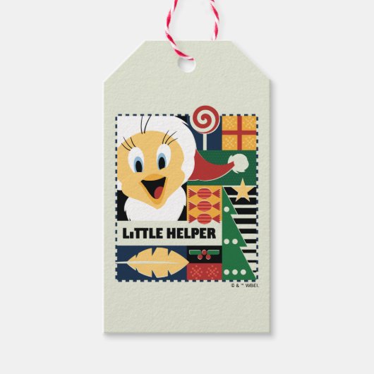 LOONEY TUNES™ TWEETY™ Little Helper Geschenkanhänger (Vorderseite)