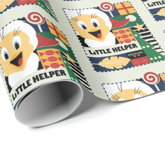 LOONEY TUNES™ TWEETY™ Little Helper Geschenkpapier (Rolleneckpunkt)