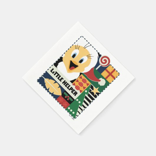 LOONEY TUNES™ TWEETY™ Little Helper Serviette (Ecke)