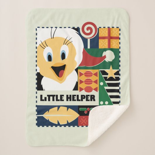LOONEY TUNES™ TWEETY™ Little Helper Sherpadecke (Vorderseite)