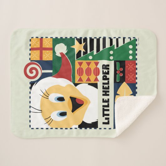 LOONEY TUNES™ TWEETY™ Little Helper Sherpadecke (Vorderseite (Horizontal))