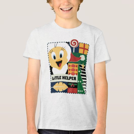 LOONEY TUNES™ TWEETY™ Little Helper Tri-Blend Shirt (Vorderseite)