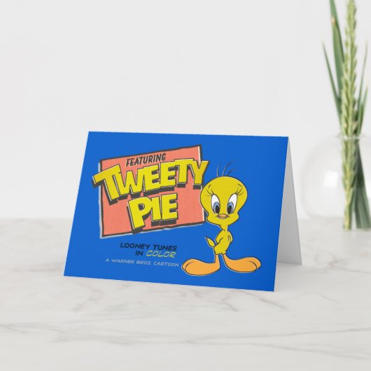 LOONEY TUNES™ TWEETY™ Retro Lobby Card Karte (Vorderseite)