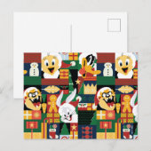 LOONEY TUNES™Urlaubstyp Feiertagspostkarte (Vorne/Hinten)