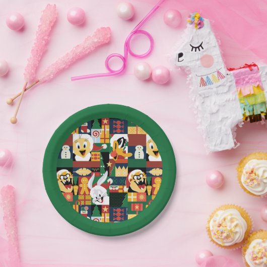 LOONEY TUNES™Urlaubstyp Pappteller (Party)