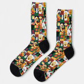 LOONEY TUNES™Urlaubstyp Socken (Linkes Detail)