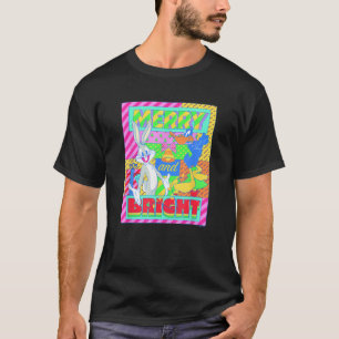 Looney Tunes Weihnachtsbugs und Daffy Merry und Br T-Shirt