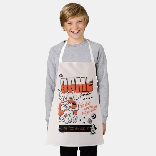 LOONEY TUNES™ | WILE E. COYOTE™ ACME Boxhandschuh Schürze (Getragen)