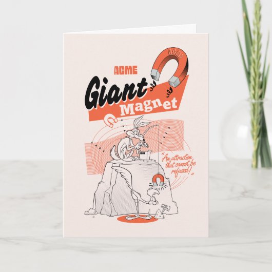 LOONEY TUNES™ | WILE E. COYOTE™ ACME Giant Magnet Karte (Vorderseite)