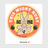 LOONEY TUNES™ | WILE E. COYOTE™ Dies könnte Schade Aufkleber (Blatt)