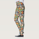 LOONEY TUNES™ Zeichen auf Schwarz/Weiß-Schachbrett Leggings<br><div class="desc">LOONEY TUNES™ | Karo dieses lustige Muster mit bunten Looney Tunes Charakteren über einen Schachbrett Hintergrund!</div>
