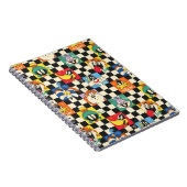 LOONEY TUNES™ Zeichen auf Schwarz/Weiß-Schachbrett Notizblock (Rechte Seite)