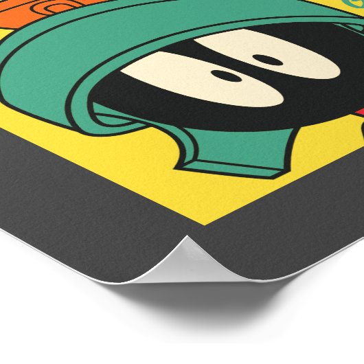 LOONEY TUNES™ Zeichen auf Schwarz/Weiß-Schachbrett Poster (Ecke)