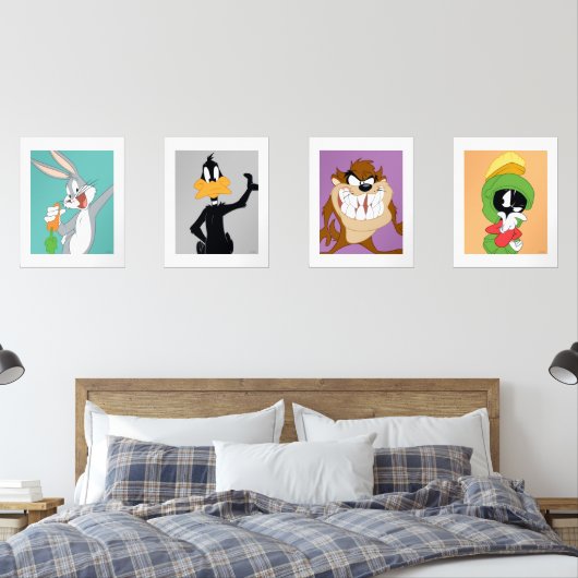 LOONEY TUNES™-Zeichen Bilderwand Sets (Schlafzimmer)