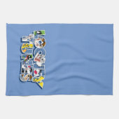 LOONEY TUNES™ Zeichen in Buchstaben Geschirrtuch (Horizontal)