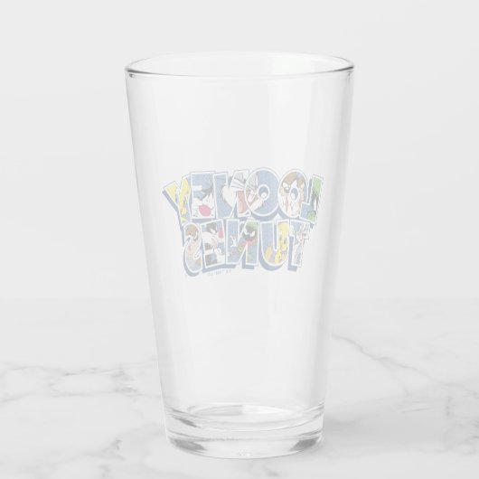 LOONEY TUNES™ Zeichen in Buchstaben Glas (Rückseite)