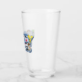 LOONEY TUNES™ Zeichen in Buchstaben Glas (Links)