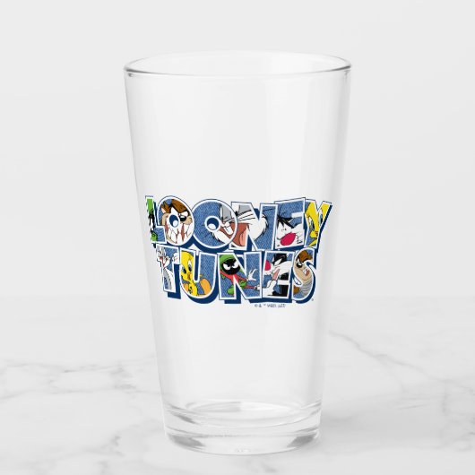 LOONEY TUNES™ Zeichen in Buchstaben Glas (Vorderseite)