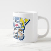 LOONEY TUNES™ Zeichen in Buchstaben Jumbo-Tasse (Rechts)