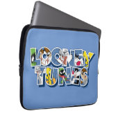LOONEY TUNES™ Zeichen in Buchstaben Laptopschutzhülle (Vorne Rechts)