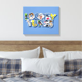 LOONEY TUNES™ Zeichen in Buchstaben Leinwanddruck (Insitu (Schlafzimmer))